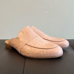 G/FORE Womens Debossed Mule Street Shoes Golf - Blush Skulls Size 10